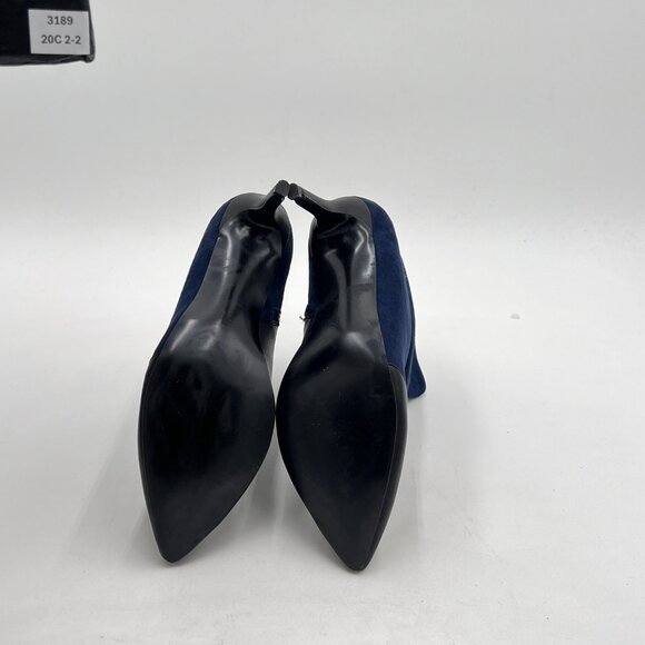 Women Closed Pointy Toe Ankle Boots High Stiletto Heels Patent Leather Booties D - Picture 6 of 6